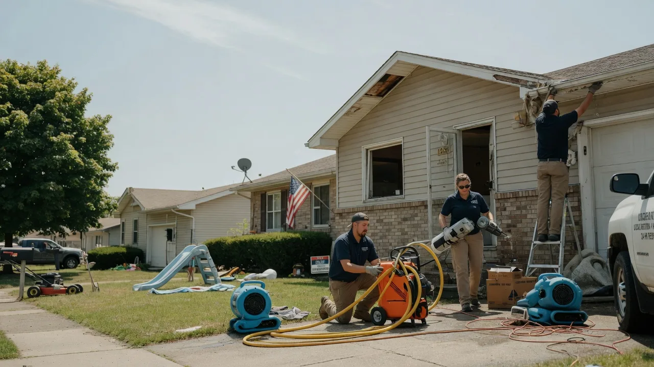Water Damage Restoration in Baskin, LA near me